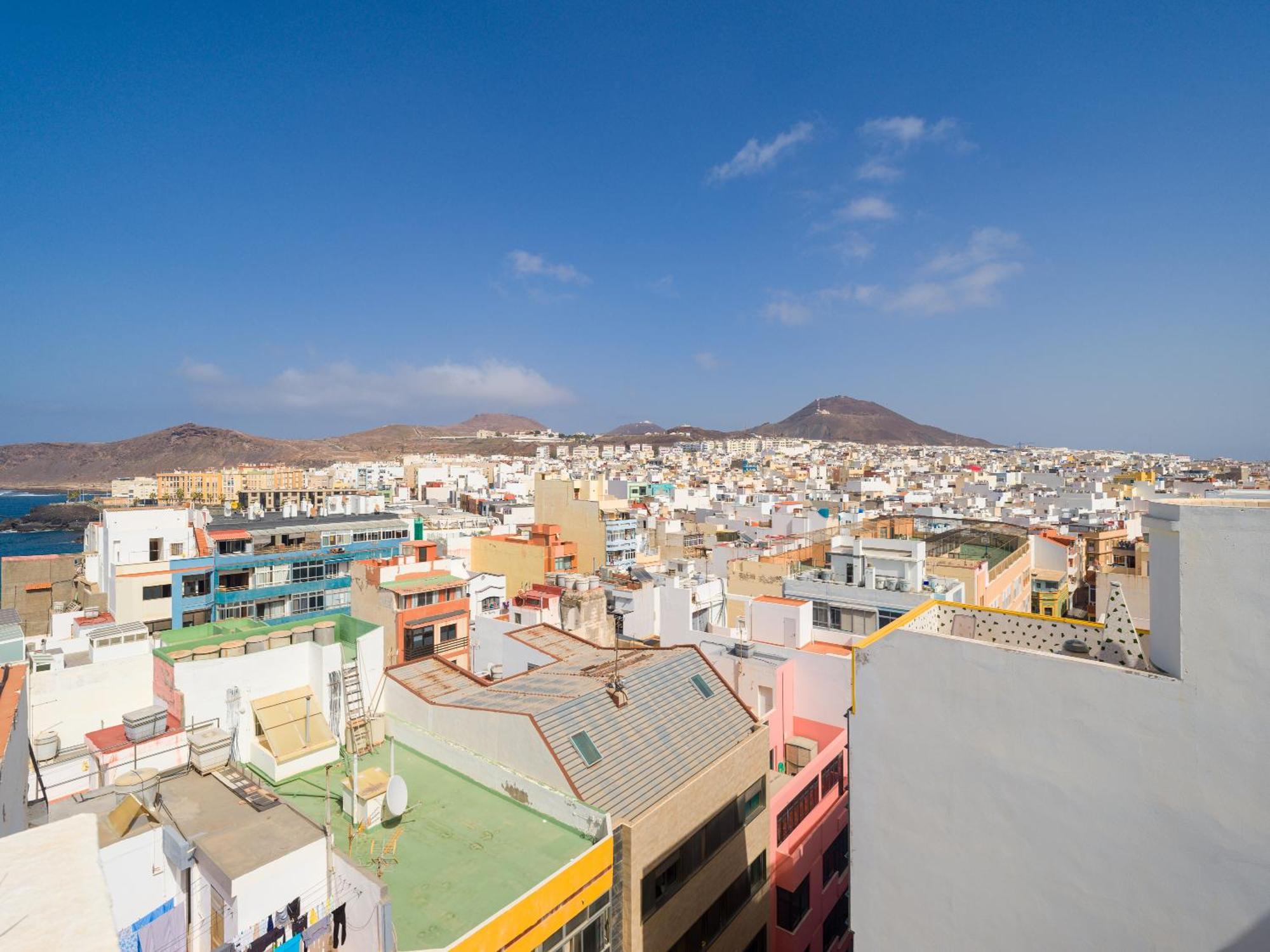 Casita Canaria Playa Beachfront Access & Lateral Ocean View With Terrace 大加那利岛拉斯帕尔马斯 外观 照片