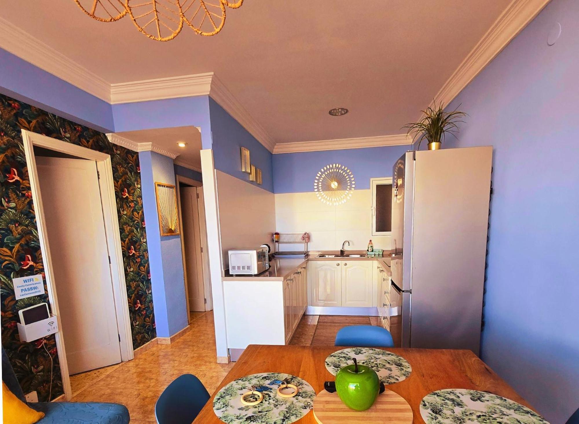 Casita Canaria Playa Beachfront Access & Lateral Ocean View With Terrace 大加那利岛拉斯帕尔马斯 外观 照片