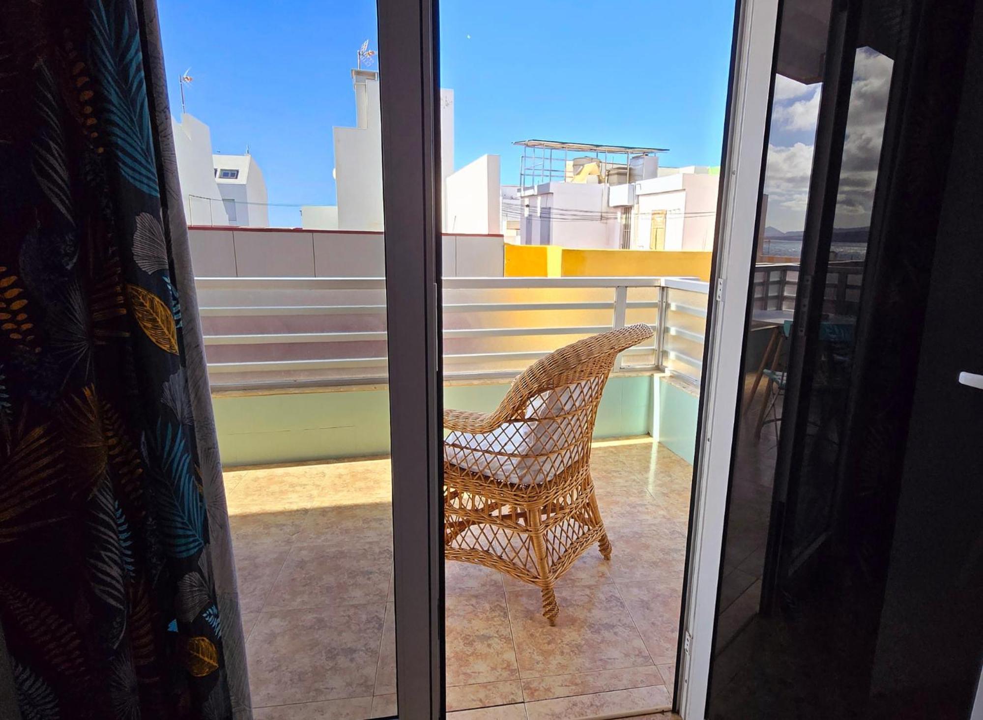 Casita Canaria Playa Beachfront Access & Lateral Ocean View With Terrace 大加那利岛拉斯帕尔马斯 外观 照片