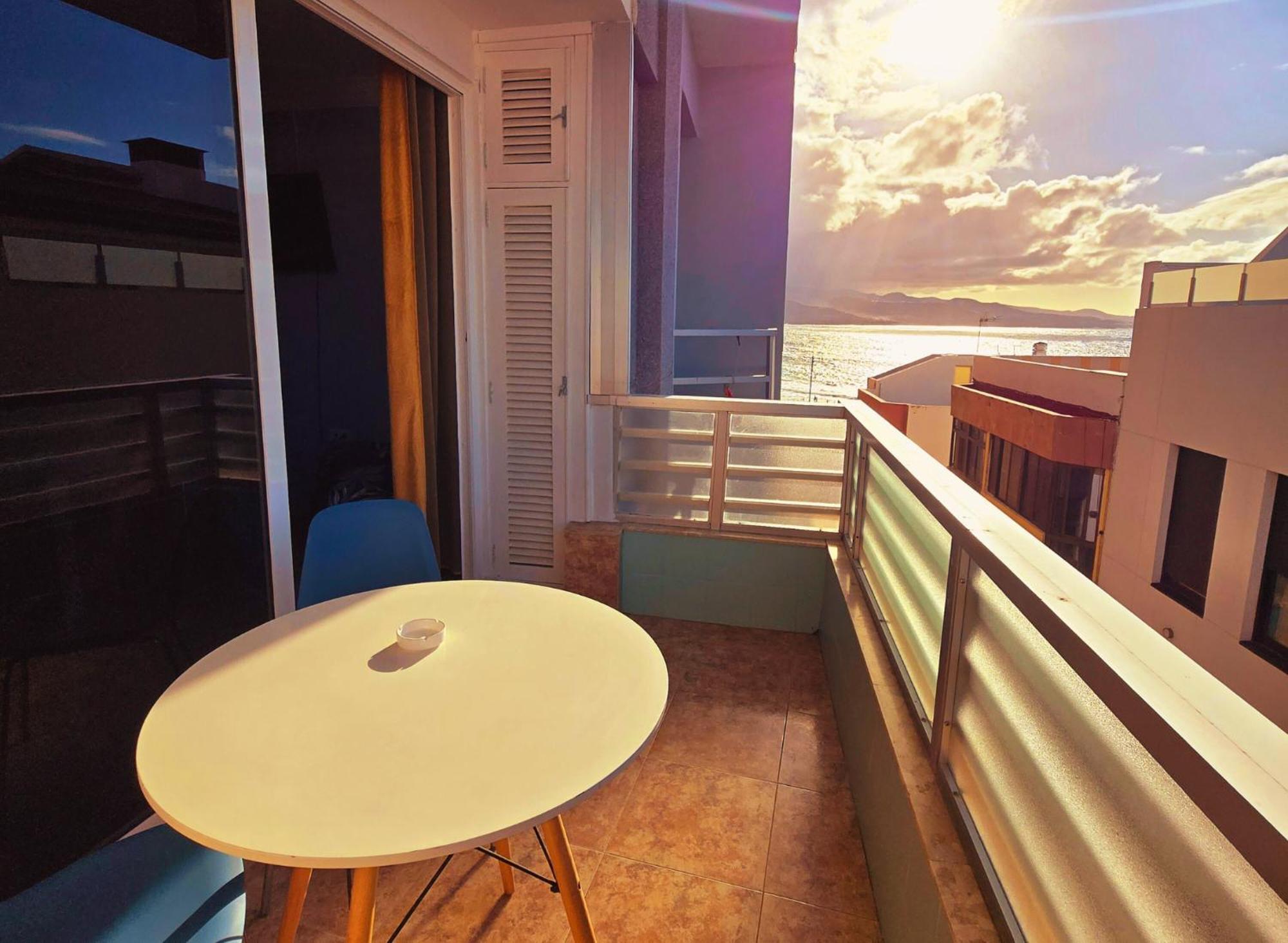 Casita Canaria Playa Beachfront Access & Lateral Ocean View With Terrace 大加那利岛拉斯帕尔马斯 外观 照片